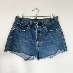 Levi’s • High Waisted Shorts